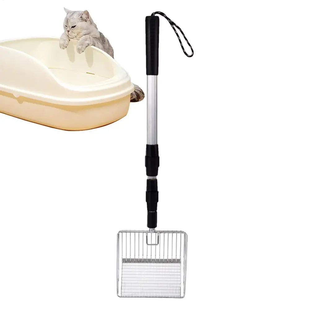 Retractable Chicken Coop Rake with Ergonomic Handle - Smarsty
