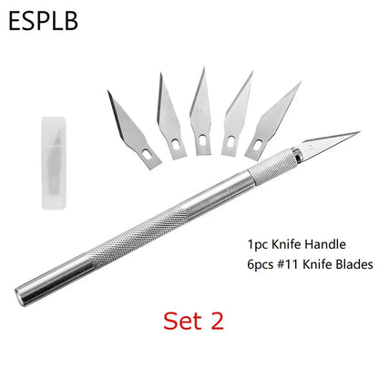Precision Engraving Scalpel Knife Kit for Crafting - Smarsty