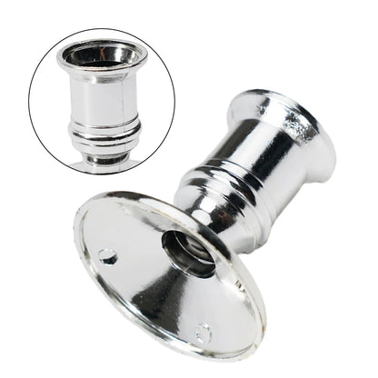 Silver Gold Taper Candle Holders Set for Elegant Home Decor - Smarsty
