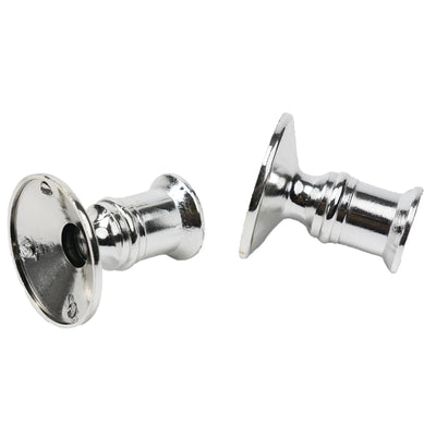 Silver Gold Taper Candle Holders Set for Elegant Home Decor - Smarsty