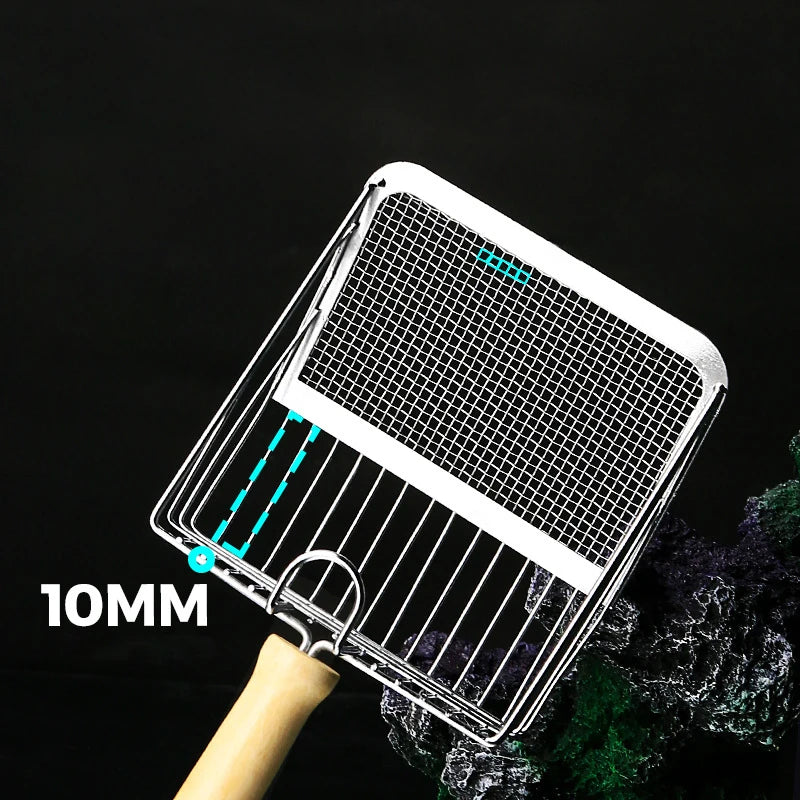 Stainless Steel Cat Litter Scoop With Ergonomic Handle - Smarsty