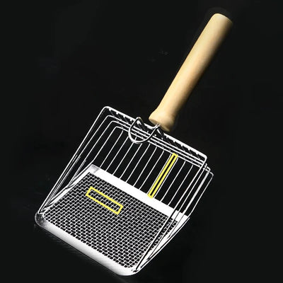 Stainless Steel Cat Litter Scoop With Ergonomic Handle - Smarsty
