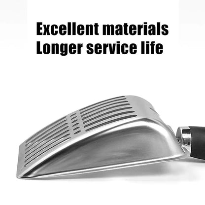 Stainless Steel Cat Litter Scoop with Long Handle - Smarsty