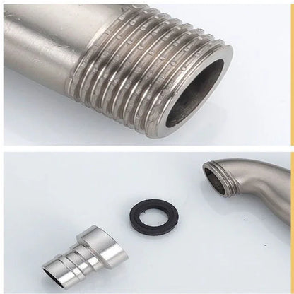 Stainless Steel Double Outlet Faucet for Easy Control - Smarsty