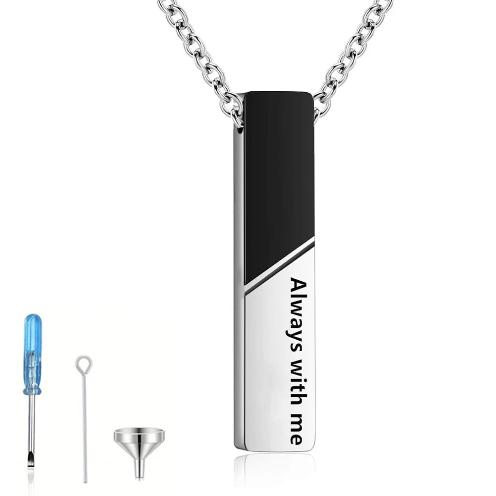 Urn Necklace for Ashes Durable Memorial Keepsake - Smarsty