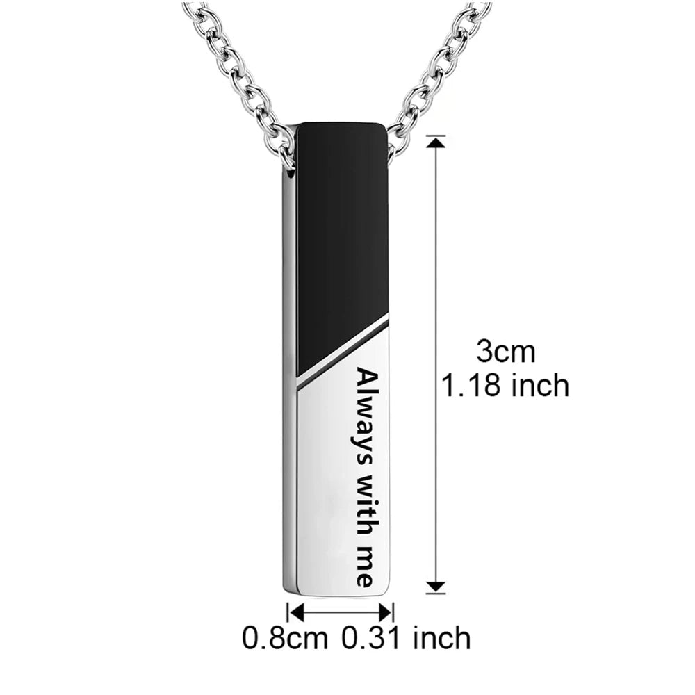 Urn Necklace for Ashes Durable Memorial Keepsake - Smarsty