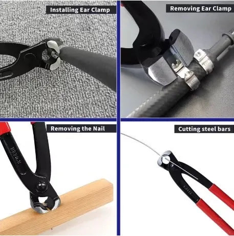 Single Ear Clamp Pliers for Easy Automotive Repair - Smarsty