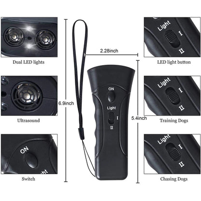 Ultrasonic Dog Bark Control Device for Effective Training - Smarsty