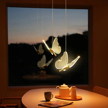 Modern LED Butterfly Pendant Light for Stylish Home Decor - Smarsty