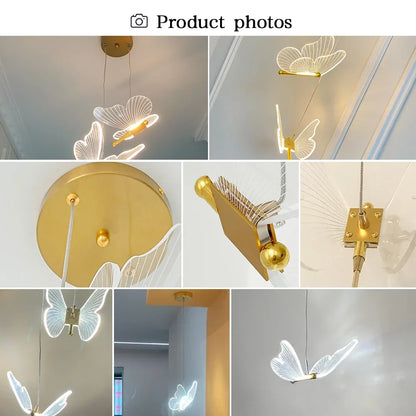Modern LED Butterfly Pendant Light for Stylish Home Decor - Smarsty