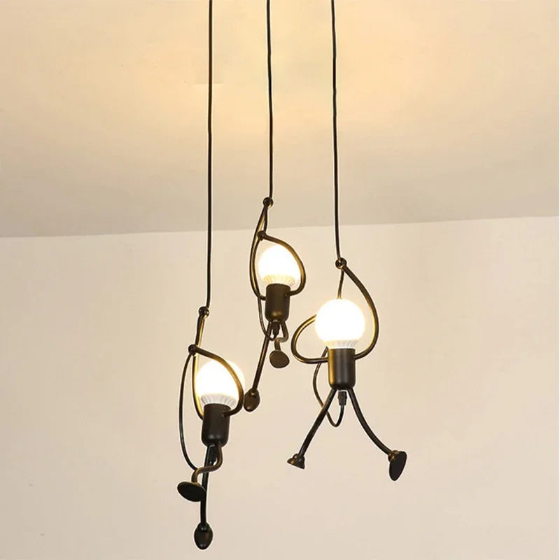 Vintage Iron Art Chandelier for Modern Home Decor - Smarsty