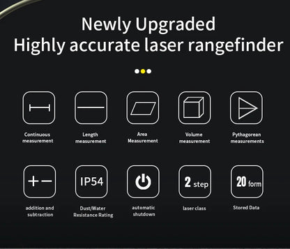 Snakol Laser Distance Meter with High Accuracy Measurement - Smarsty