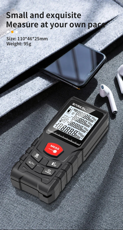 Snakol Laser Distance Meter with High Accuracy Measurement - Smarsty