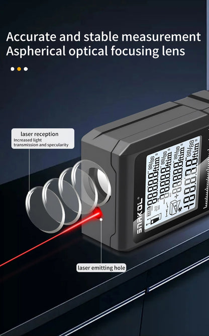 Snakol Laser Distance Meter with High Accuracy Measurement - Smarsty