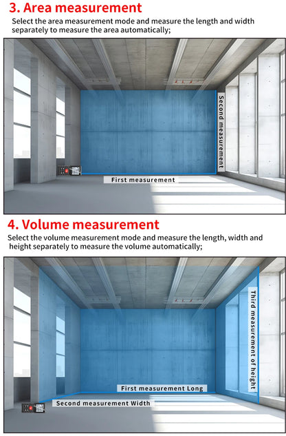 Snakol Laser Distance Meter with High Accuracy Measurement - Smarsty
