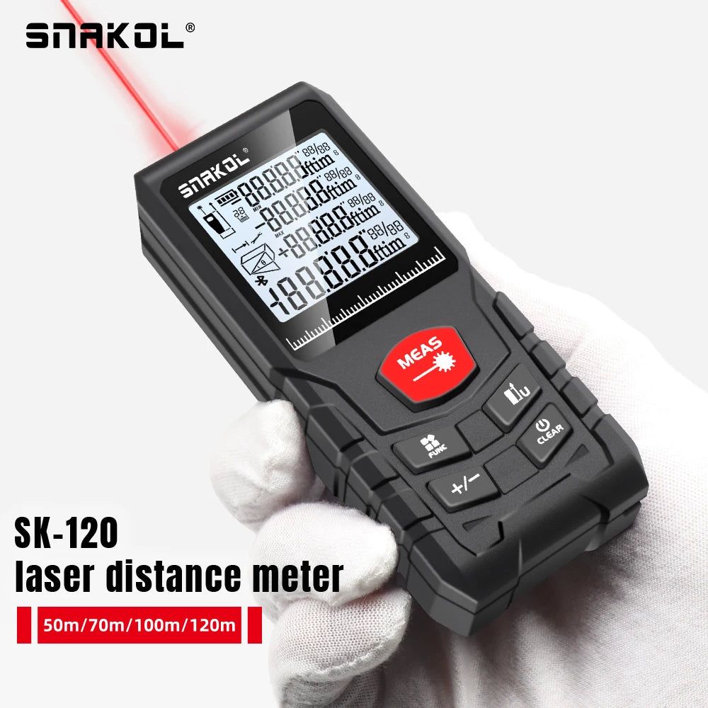 Snakol Laser Distance Meter with High Accuracy Measurement - Smarsty