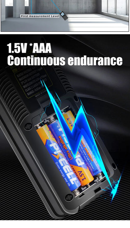 Snakol Laser Distance Meter with High Accuracy Rangefinder - Smarsty