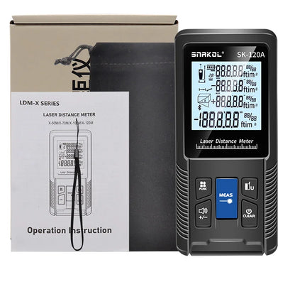 Snakol Laser Distance Meter with High Accuracy Rangefinder - Smarsty