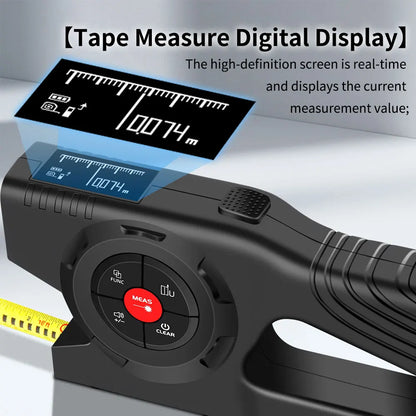 3 in 1 Laser Rangefinder with Backlight LCD Display - Smarsty