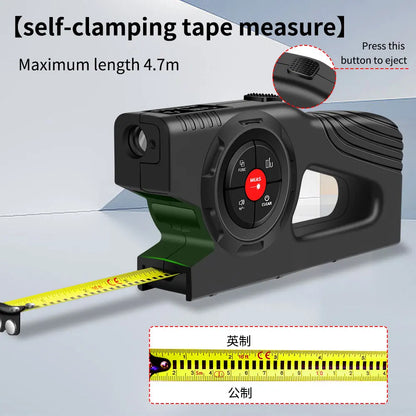 3 in 1 Laser Rangefinder with Backlight LCD Display - Smarsty