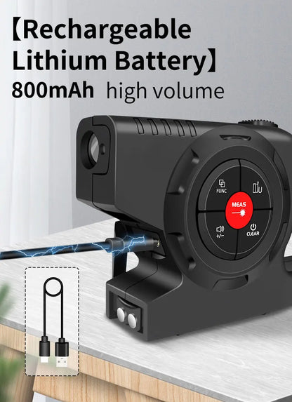 3 in 1 Laser Rangefinder with Backlight LCD Display - Smarsty