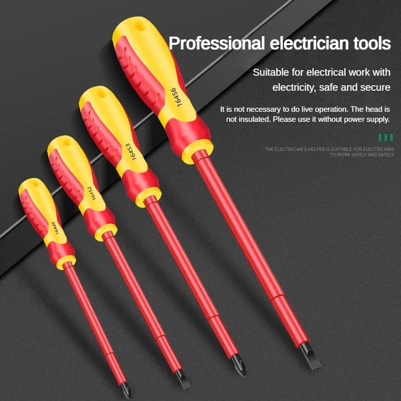Insulated Screwdriver Set for Safe Electrical Work - Smarsty