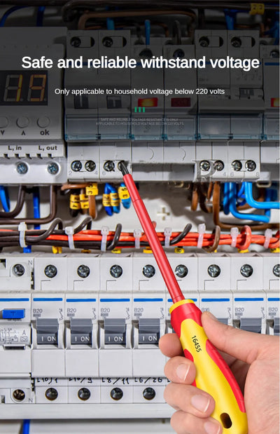 Insulated Screwdriver Set for Safe Electrical Work - Smarsty