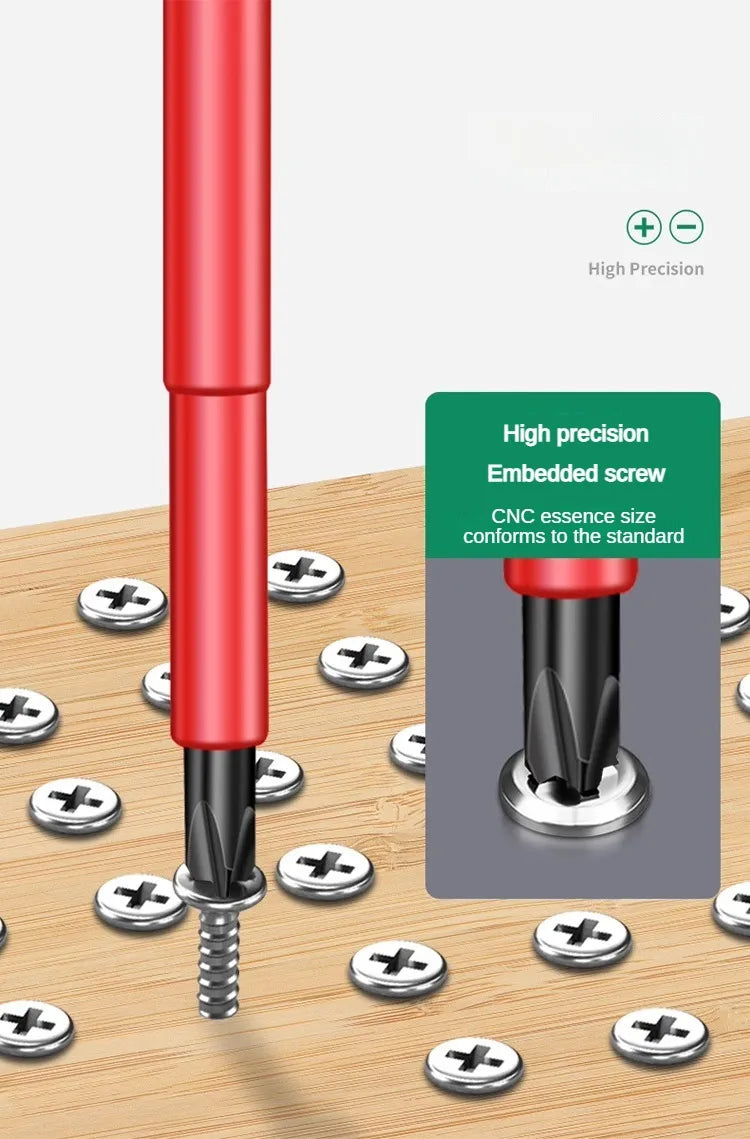 Insulated Screwdriver Set for Safe Electrical Work - Smarsty