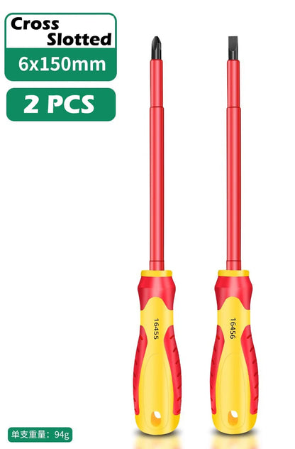 Insulated Screwdriver Set for Safe Electrical Work - Smarsty