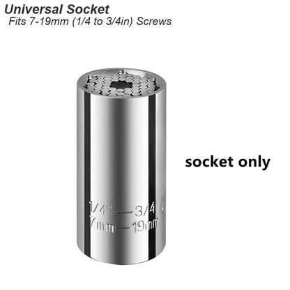 Universal Socket Wrench Set for Easy Home Repairs - Smarsty