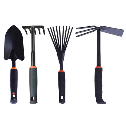 Dual-Purpose Garden Hoe with Five Teeth Rake - Smarsty
