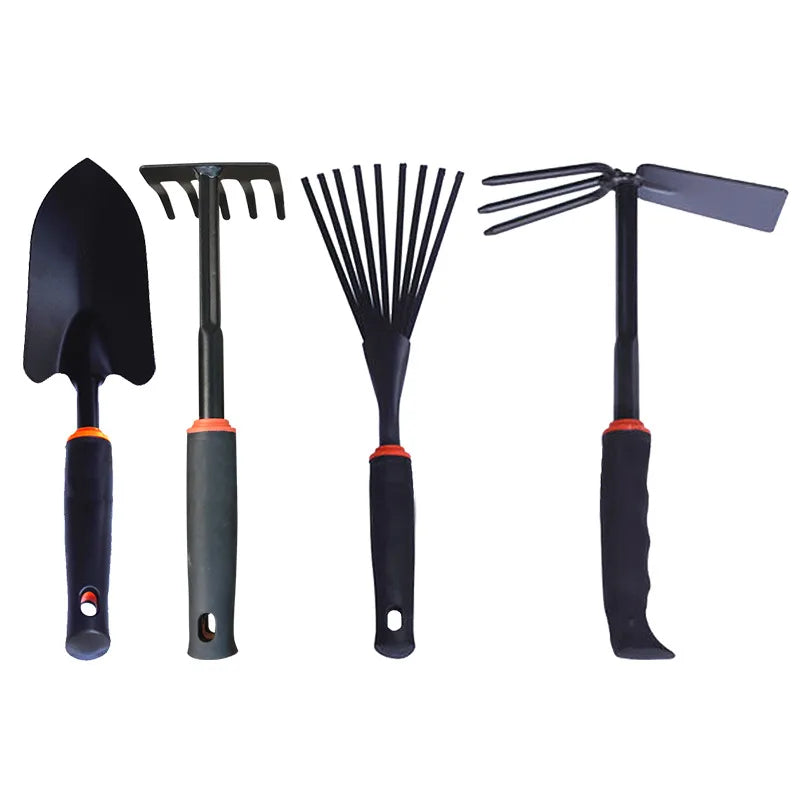 Dual-Purpose Garden Hoe with Five Teeth Rake - Smarsty