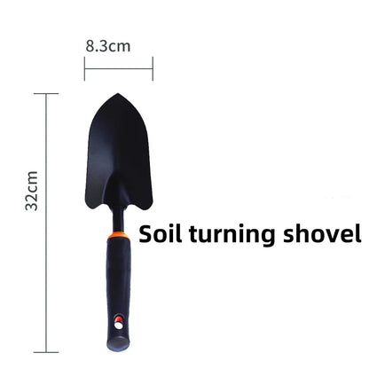 Dual-Purpose Garden Hoe with Five Teeth Rake - Smarsty