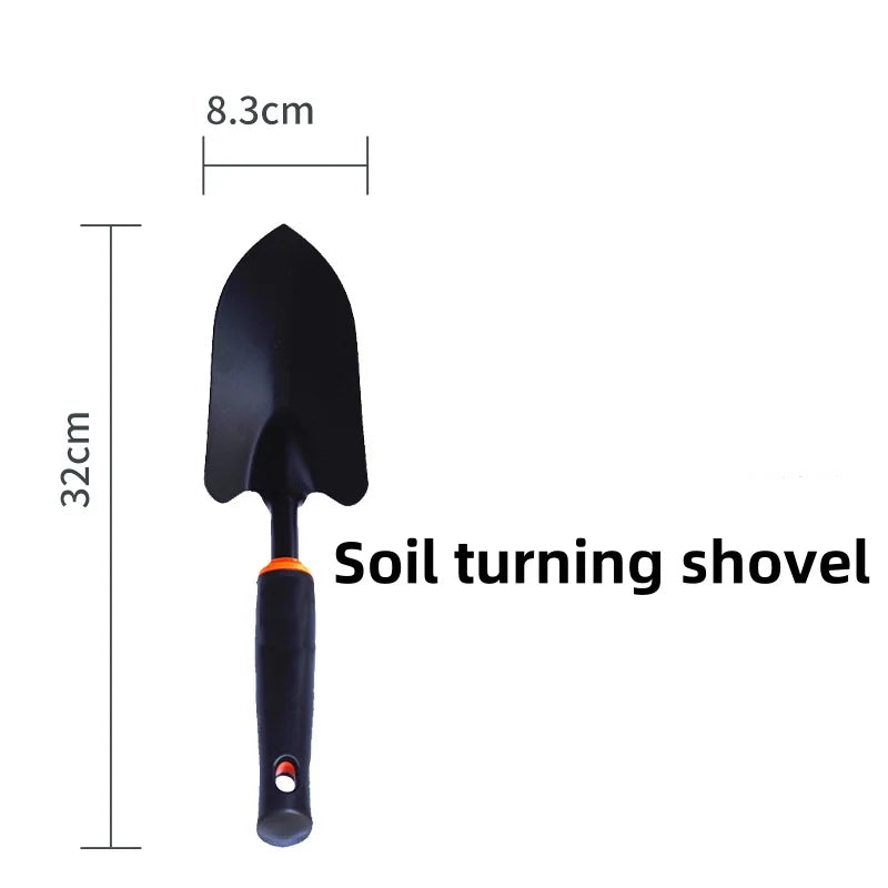 Dual-Purpose Garden Hoe with Five Teeth Rake - Smarsty