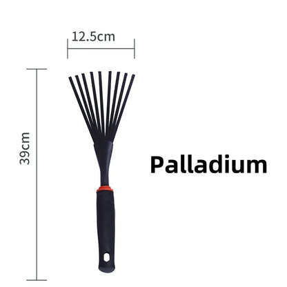Dual-Purpose Garden Hoe with Five Teeth Rake - Smarsty