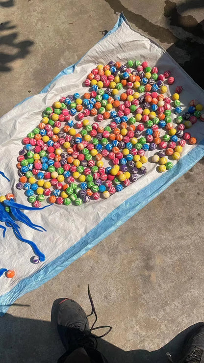 Interactive Colorful Bouncing Ball Cat Toy for Indoor Fun - Smarsty