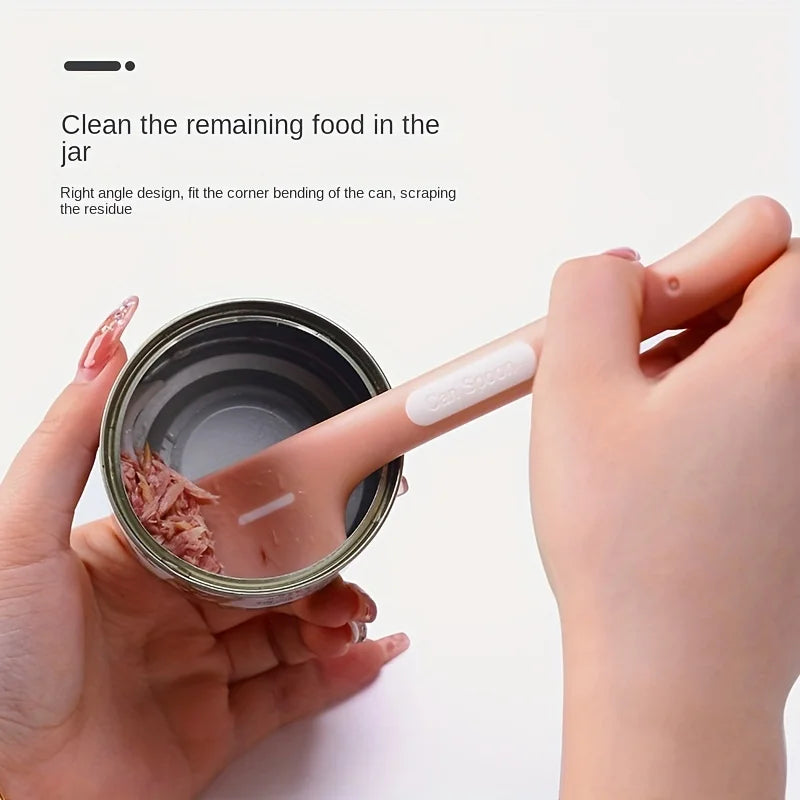 Long Handle Cat and Dog Canned Food Spoon - Smarsty