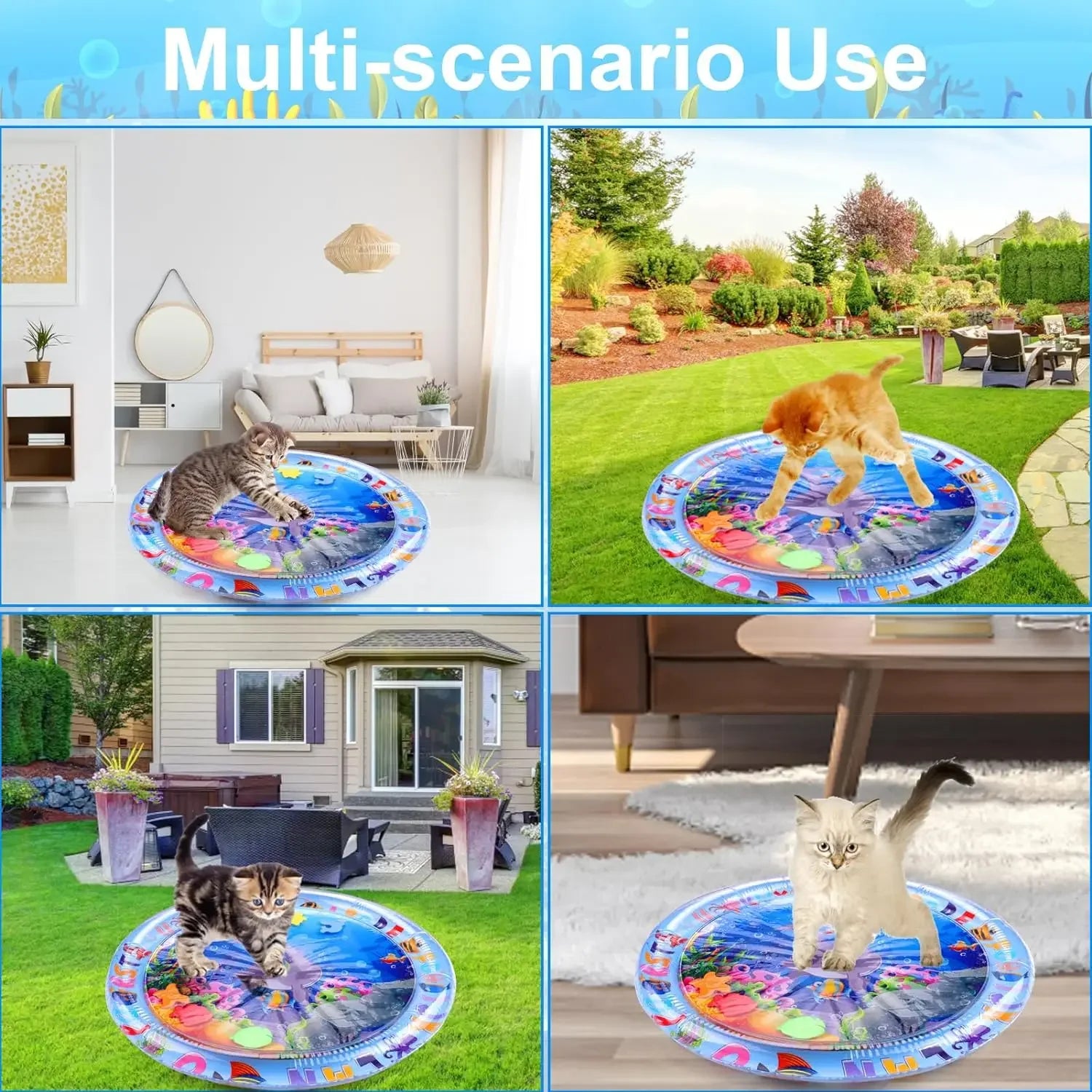 Thickened Inflatable Water Play Mat for Pets - Smarsty