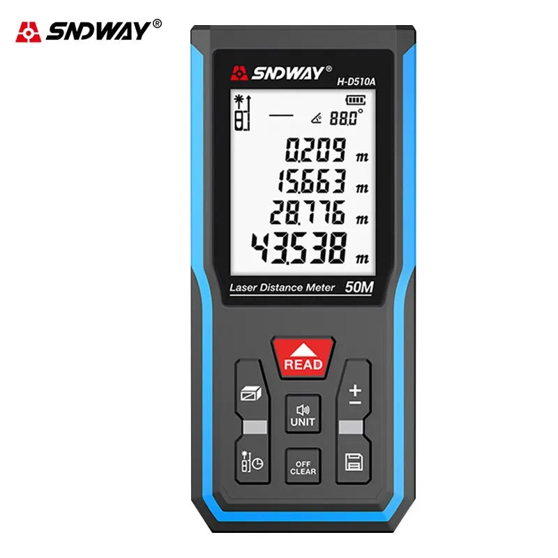 SNDWAY Laser Distance Meter with High Precision Measurement - Smarsty
