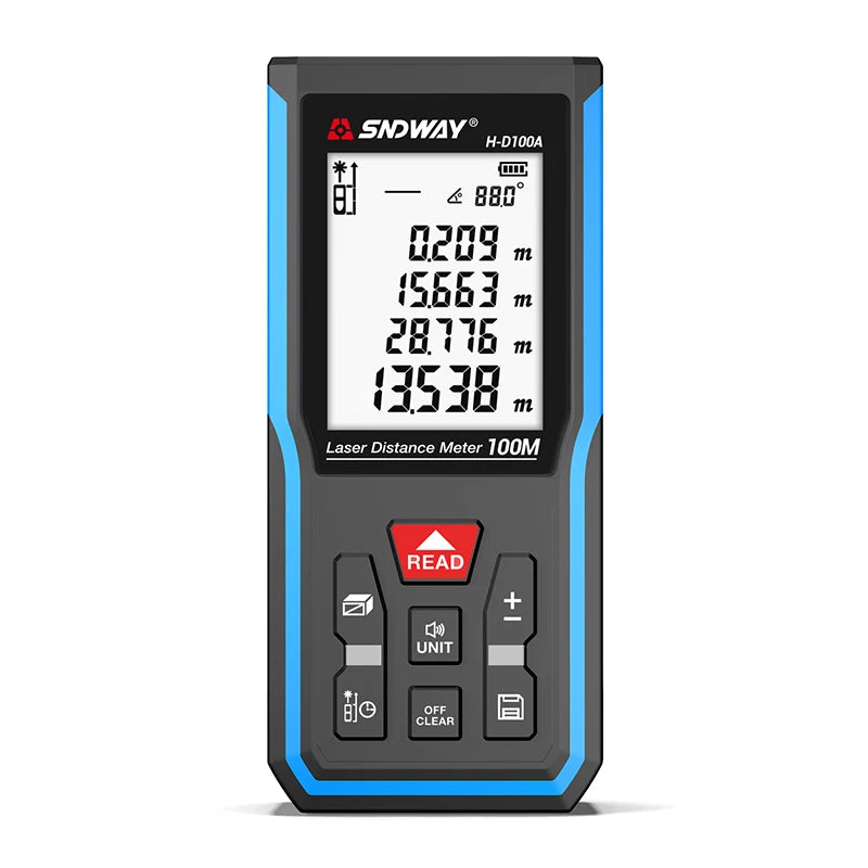 SNDWAY Laser Distance Meter with High Precision Measurement - Smarsty