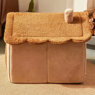 Foldable Washable Pet House for Small Cats and Dogs - Smarsty