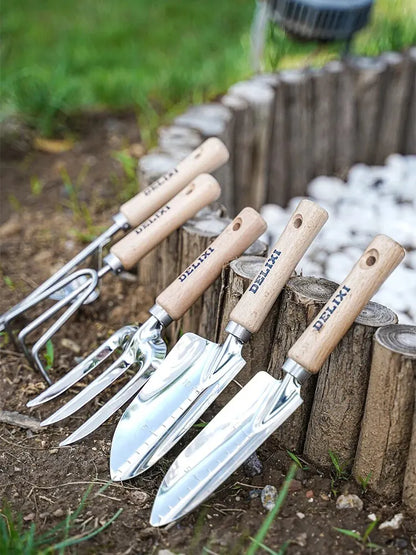 Garden Shovel Rake Spade Set for Easy Planting - Smarsty