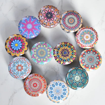 Mixed Color Iron Candle Tin Jars for DIY Projects - Smarsty