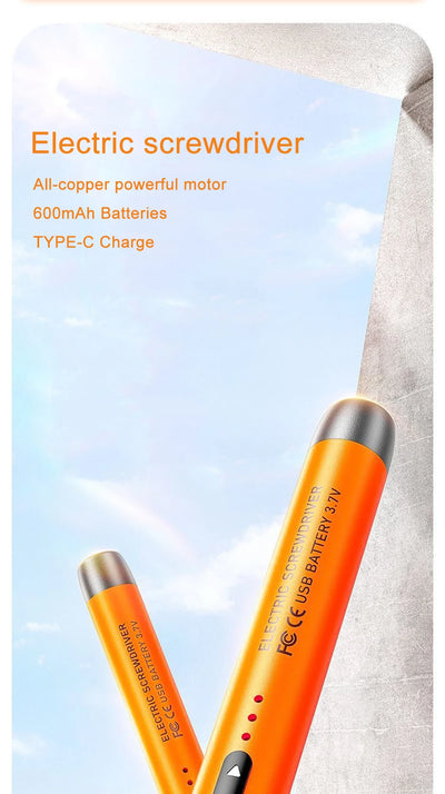 Rechargeable Electric Screwdriver Set for Mobile Repair - Smarsty