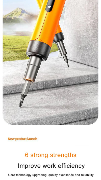 Rechargeable Electric Screwdriver Set for Mobile Repair - Smarsty
