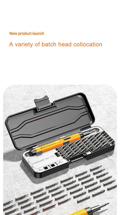 Rechargeable Electric Screwdriver Set for Mobile Repair - Smarsty