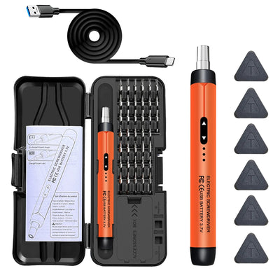 Rechargeable Electric Screwdriver Set for Mobile Repair - Smarsty