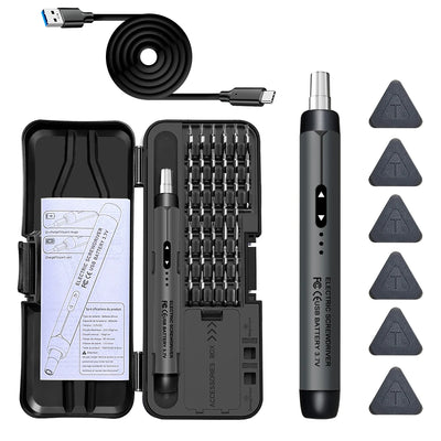 Rechargeable Electric Screwdriver Set for Mobile Repair - Smarsty