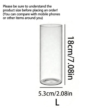 Clear Cylinder Glass Candle Holder for Weddings - Smarsty