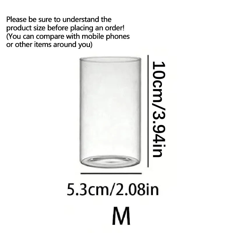 Clear Cylinder Glass Candle Holder for Elegant Weddings - Smarsty
